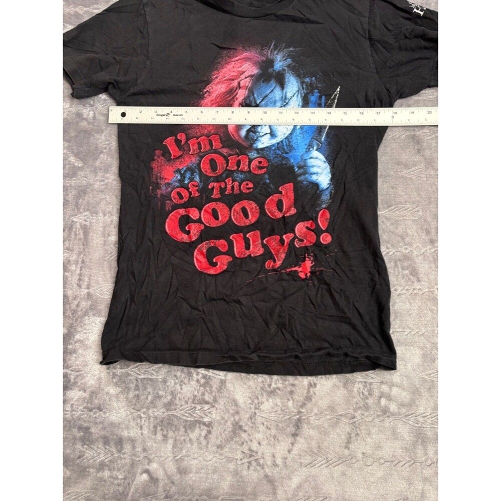 Halloween Horror Nights 2018 T-Shirt Black Red Men's Size M Chucky - Picture 3 of 9